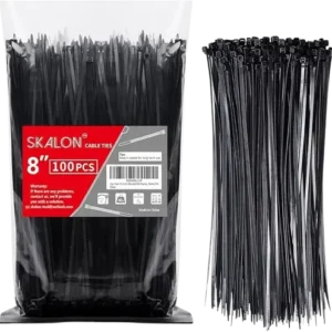 Zip Ties 8 inch (100 Pack)
